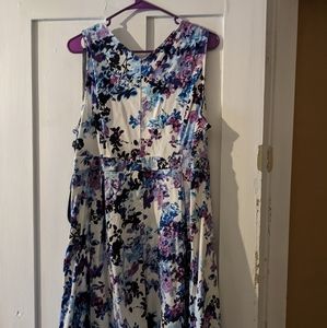 Lane Bryant Faux Wrap dress